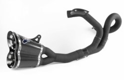 画像1: テルミニョーニ Ducati Diavel COMPLETE EXHAUST SYSTEM RACING TERMIGNONI CARBON BLACK EDITION DUCATI DIAVEL