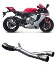 画像2: TERMIGNONI テルミニョーニ  スリップオンサイレンサー+キャタライザーキャンセルパイプ：YZF-R1 15-