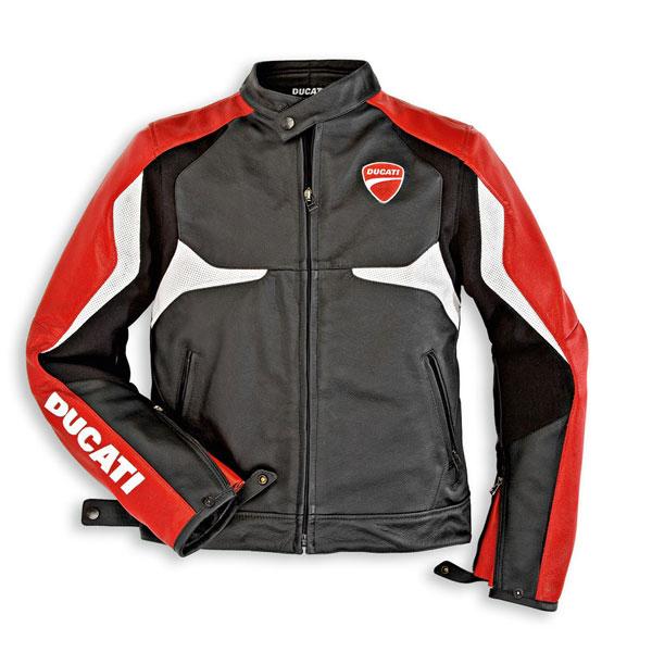 画像1: DUCATI DESMO LEATHER JACKET 2011 [9810069]