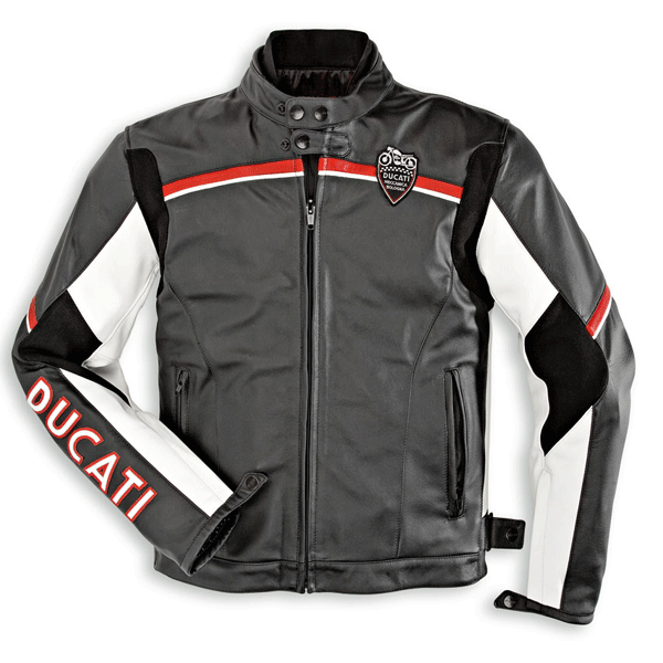 画像1: DUCATI MECCANICA LEATHER JACKET 2011 [9810073]