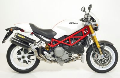 画像1: Arrow Ducati S4RS slip on or full exhaust system