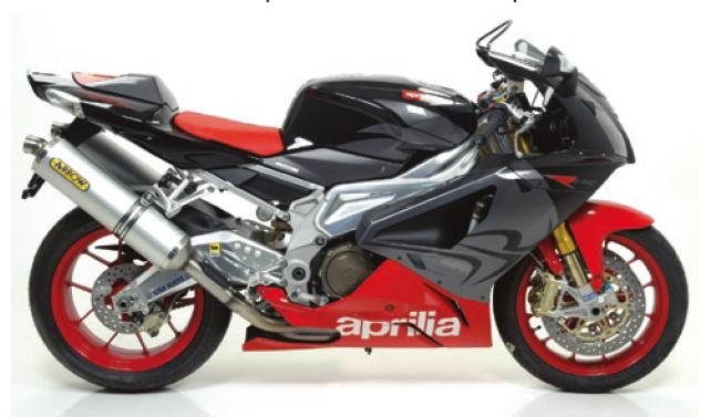 画像1: ARROW slip on Aprilia MILLE-R/FACTORY